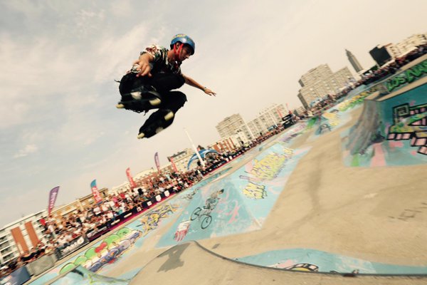 Roller freestyle bowl 